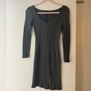 AE Striped Bodycon Dress